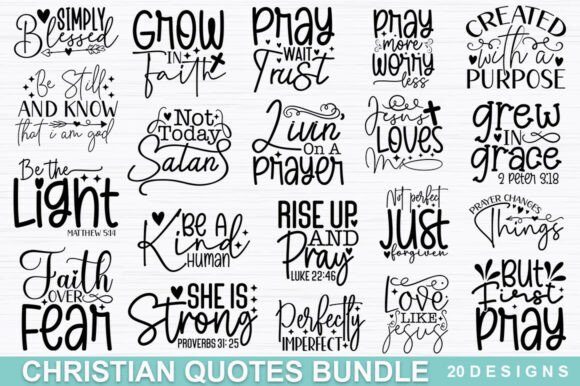 Christian SVG Bundle: Visual Design for T-Shirts & Marketing Graphics