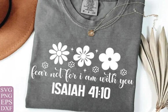 Fear Not Trendy Christian SVG for Modern T-Shirt Branding