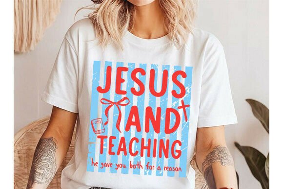 h1Jesus & Teaching Shirt Faith SVG – A Faith-Focused Graphic for T-Shirt Designs and Digital Products/h1
