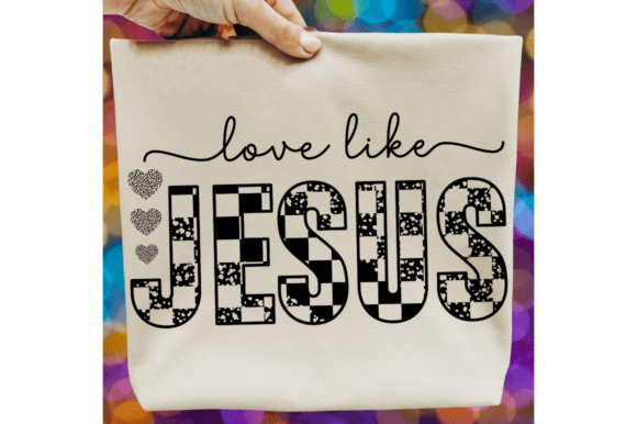 Love Like Jesus SVG: A Versatile Graphic for T-Shirt Designs & Handmade Crafts