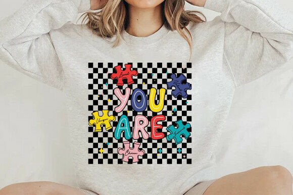 Preppy Autism Awareness PNG, Christian Graphics