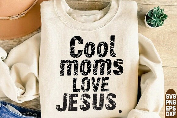 Retro Distressed Jesus Graphics for T-Shirt Designs